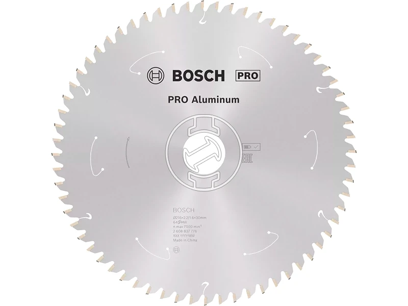 Bosch PRO Aluminium körfűrészlap 216 x 2,2 x 30 mm