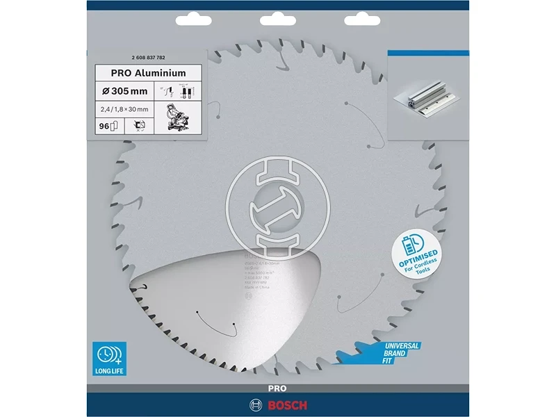 Bosch PRO Aluminium körfűrészlap 305 x 2,4 x 30 mm