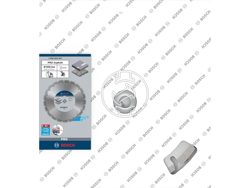 Bosch PRO Asphalt gyémánt vágótárcsa 350 x 20/25,4 mm