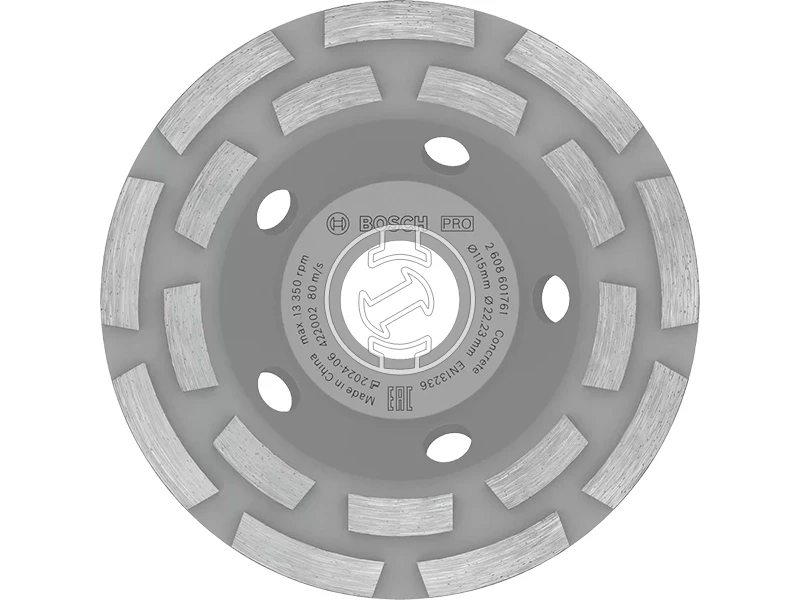 Bosch PRO Concrete gyémánt csiszolótárcsa 50 x 115 mm