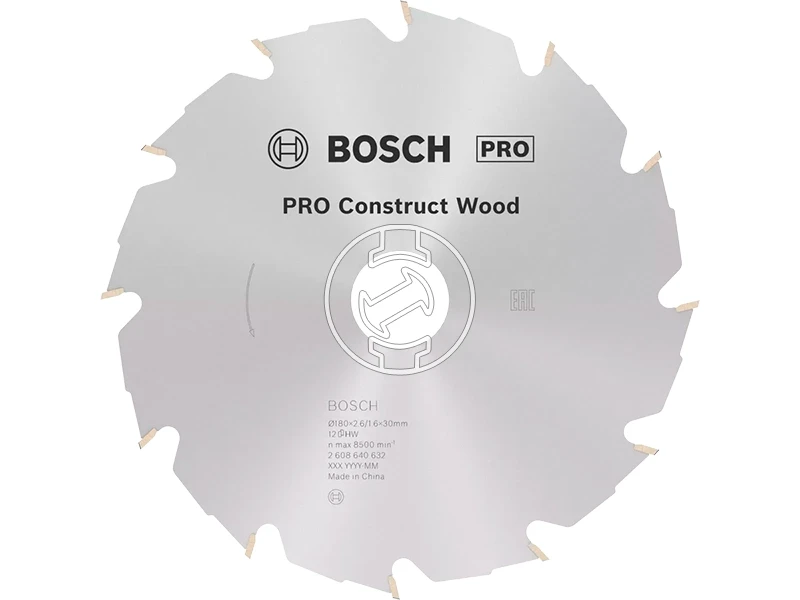 Bosch PRO Construct Wood körfűrészlap 180 x 2,6 x 30 mm