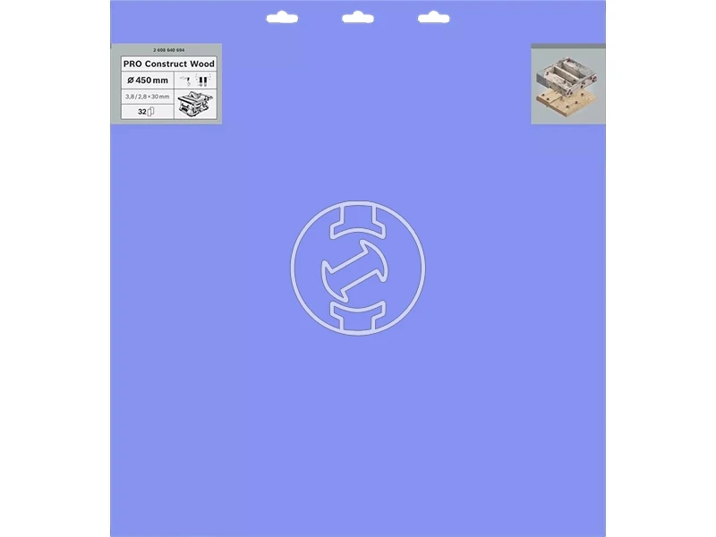 Bosch PRO Construct Wood körfűrészlap 450 x 3,8 x 30 mm