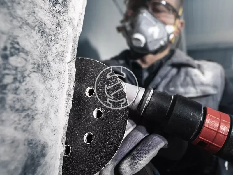 Bosch PRO F355 tépőzáras excentercsiszolópapír 150 mm, G320