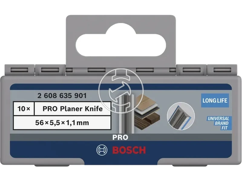 Kép: Bosch PRO gyalukes 56 x 55 x 11 mm 10db_1.webp