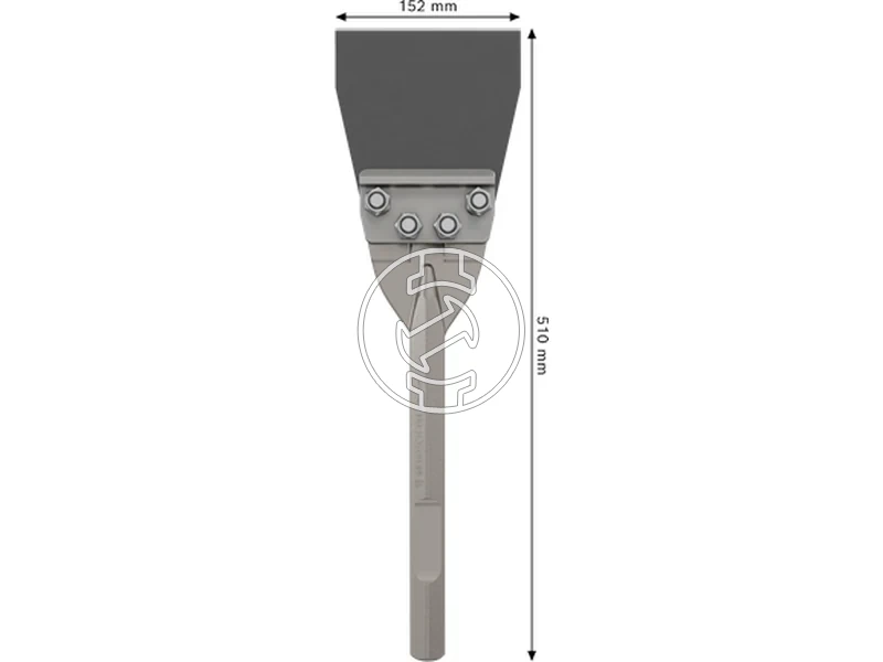 Kép: Bosch PRO HEX 28 lapos vesoszar 152 x 510 mm_2.webp