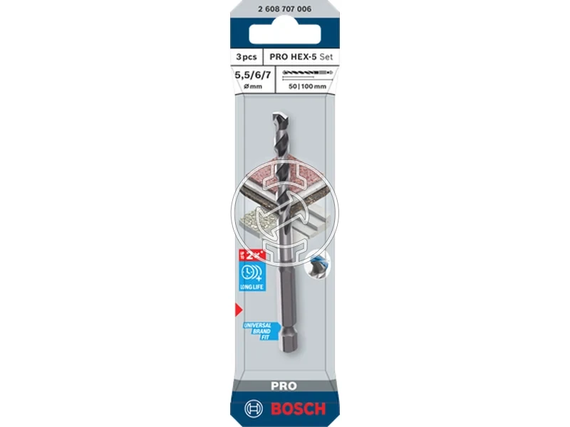 Kép: Bosch PRO HEX-5 kozetfuro keszlet 5.567x100 mm 3 reszes_1.webp