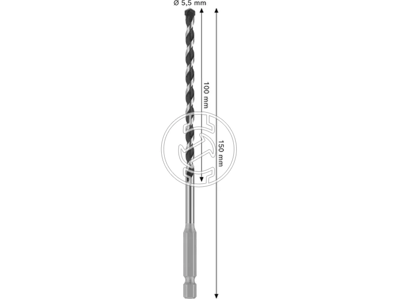 Kép: Bosch PRO HEX-5 kozetfuroszar 5.5x100x150mm_2.webp