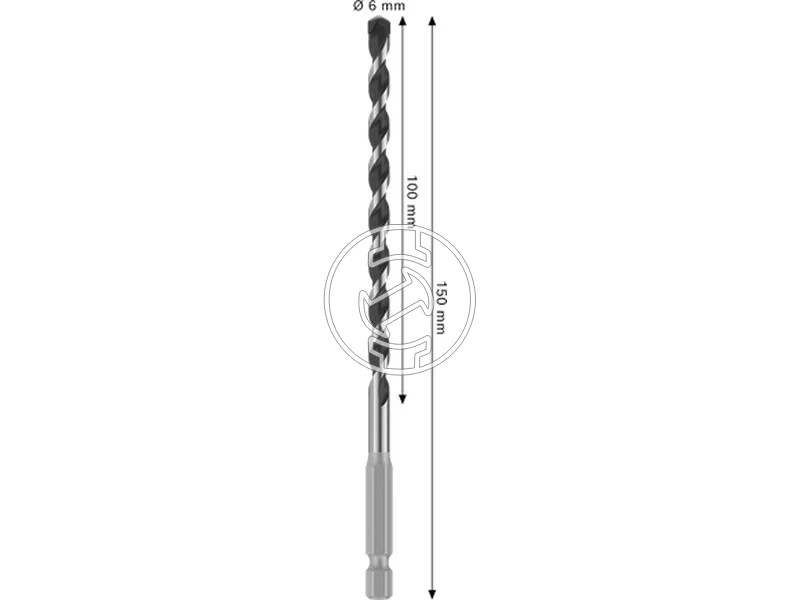 Kép: Bosch PRO HEX-5 kozetfuroszar 6x100x150 mm_2.webp