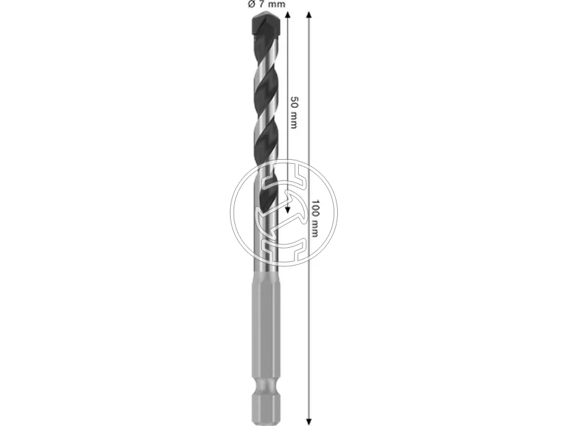 Kép: Bosch PRO HEX-5 kozetfuroszar 7x50x100 mm_2.webp