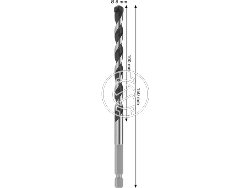 Kép: Bosch PRO HEX-5 kozetfuroszar 8x100x150 mm_2.webp