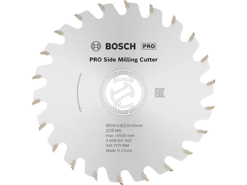 Kép: Bosch PRO marotarcsa 105mm x20mm 22T_0.webp