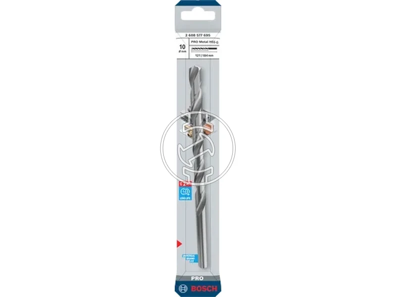 Kép: Bosch PRO Metal hss-g femfuro 10 x 121 x 184 mm_1.webp