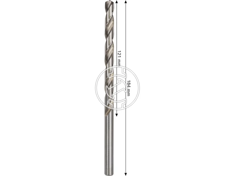 Kép: Bosch PRO Metal hss-g femfuro 10 x 121 x 184 mm_2.webp