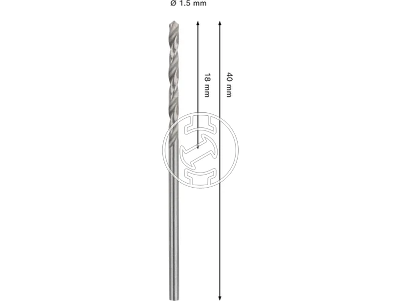 Kép: Bosch PRO Metal hss-g femfuro 15 x 18 x 40 mm 2db_2.webp