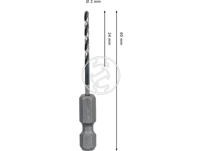 Kép: Bosch PRO Metal hss-g femfuro 2 x 24 x 60 mm_2.webp