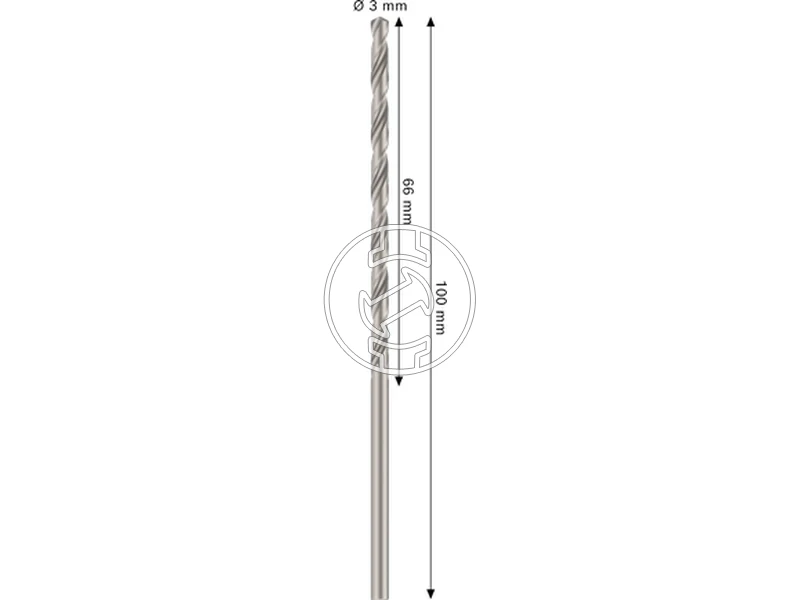 Kép: Bosch PRO Metal hss-g femfuro 3 x 66 x 100 mm_2.webp