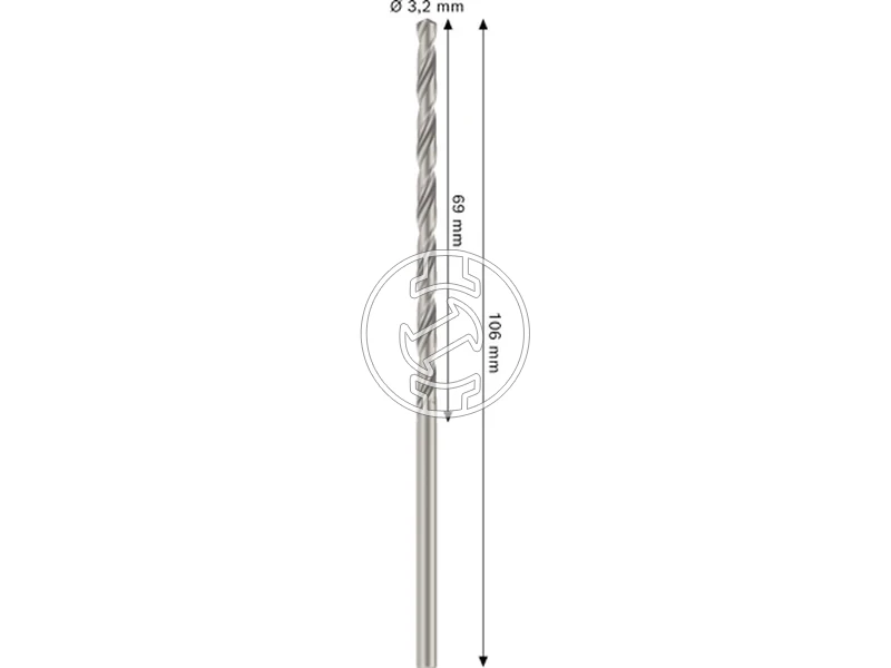 Kép: Bosch PRO Metal hss-g femfuro 32 x 69 x 106 mm_2.webp
