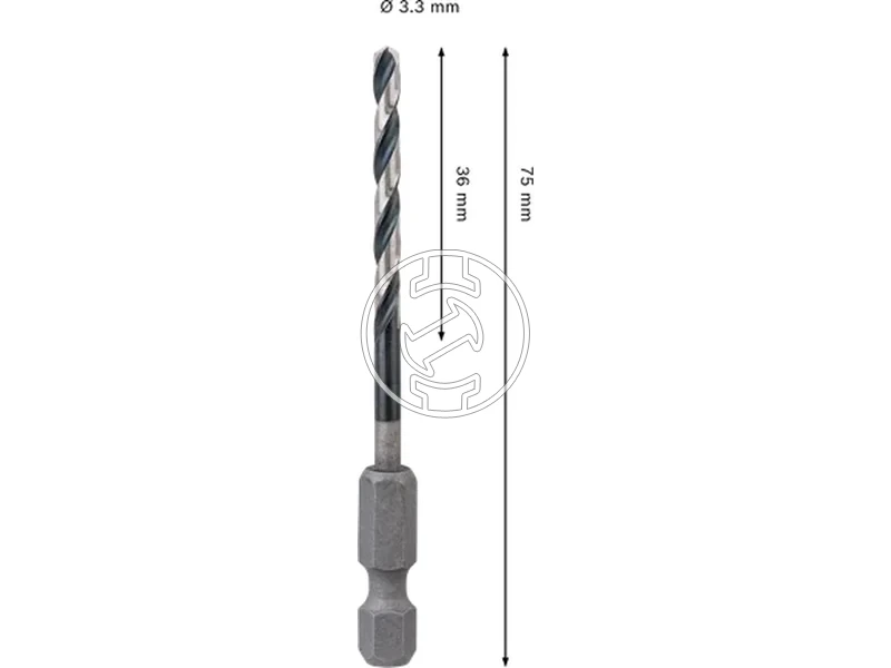 Kép: Bosch PRO Metal hss-g femfuro 33 x 36 x 75 mm_2.webp