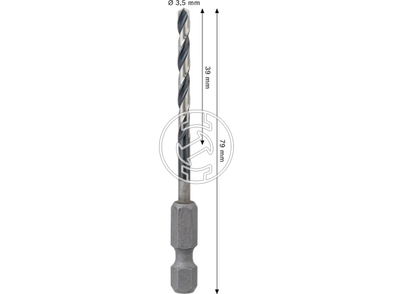 Kép: Bosch PRO Metal hss-g femfuro 35 x 39 x 79 mm_2.webp