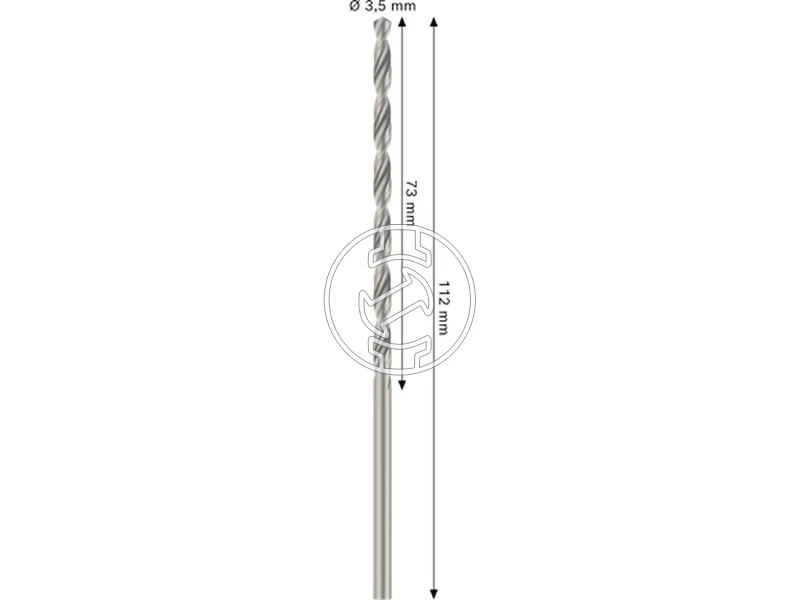 Kép: Bosch PRO Metal hss-g femfuro 35 x 73 x 112 mm_2.webp