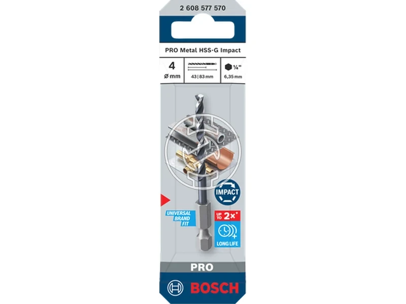 Kép: Bosch PRO Metal hss-g femfuro 4 x 43 x 83 mm_1.webp