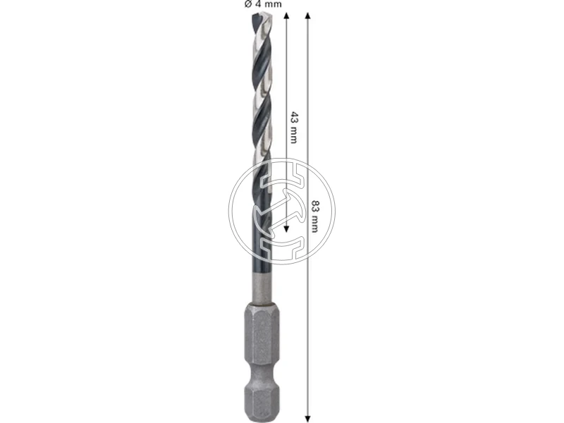 Kép: Bosch PRO Metal hss-g femfuro 4 x 43 x 83 mm_2.webp