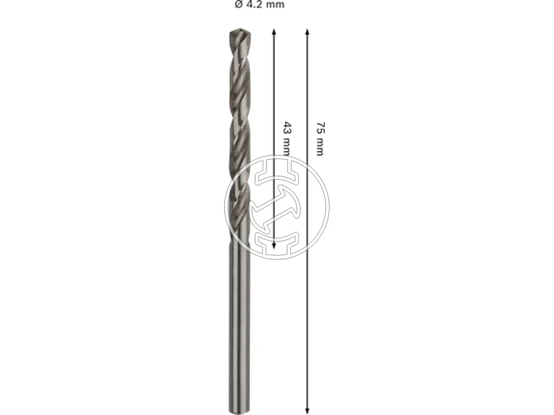 Kép: Bosch PRO Metal hss-g femfuro 42 x 43 x 75 mm_2.webp
