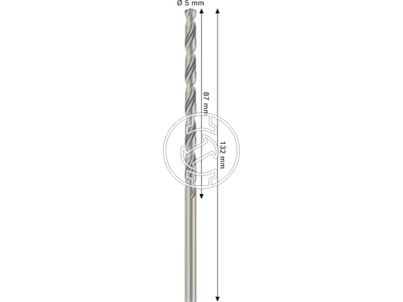 Kép: Bosch PRO Metal hss-g femfuro 5 x 87 x 132 mm_2.webp