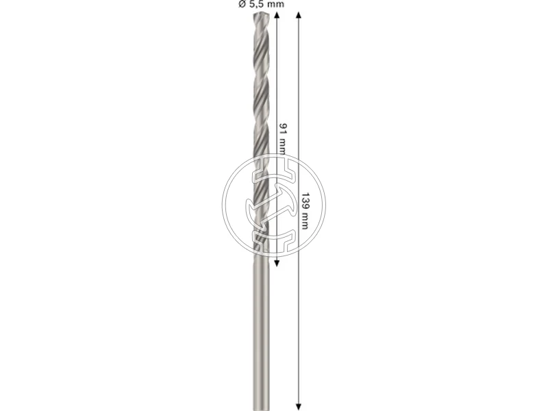 Kép: Bosch PRO Metal hss-g femfuro 55 x 91 x 139 mm_2.webp