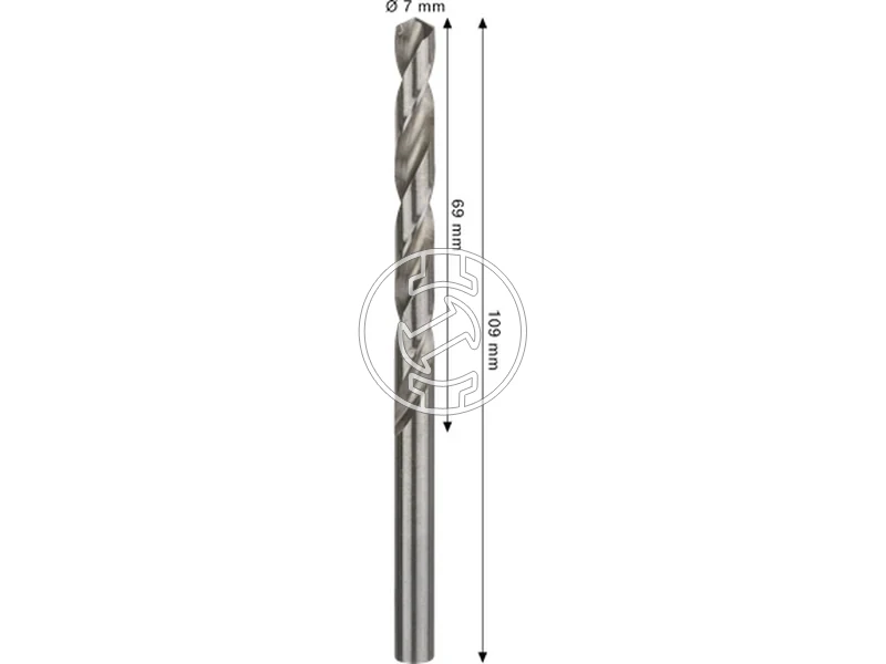 Kép: Bosch PRO Metal hss-g femfuro 7 x 69 x 109 mm_2.webp