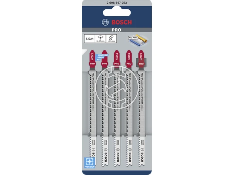 Kép: Bosch PRO Plastics dekopir fureszlap 132 mm 5 db_1.webp
