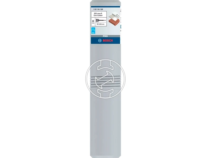 Bosch PRO SDS max-5 Core Cutter sDS-Max dobozfúró 45 x 80 x 160 mm