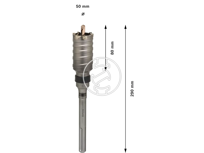 Bosch PRO SDS max-5 Core Cutter sDS-Max dobozfúró 50 x 80 x 160 mm