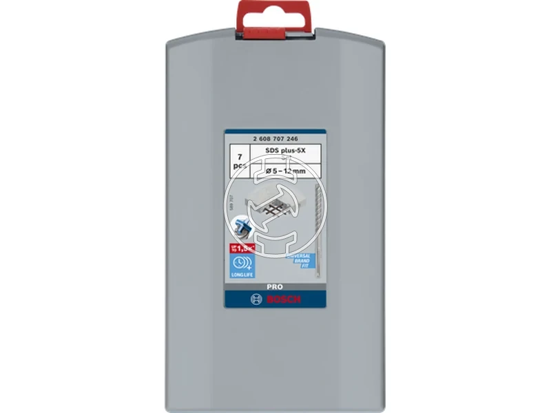 Kép: Bosch PRO SDS plus-5X sds-plus furoszar keszlet 50 60 80100120mm7 reszes_3.webp