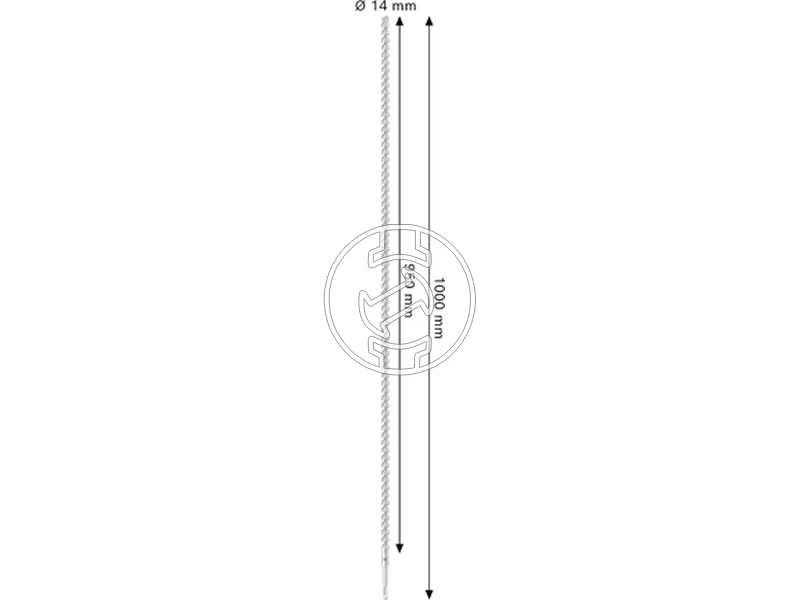 Kép: Bosch PRO SDS plus-5X sds-plus negyelu furoszar 14x950x1000mm_2.webp