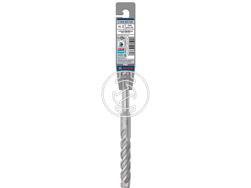 Bosch PRO SDS plus-5X sDS-Plus négyélű fúrószár 15 x 100 x 160 mm