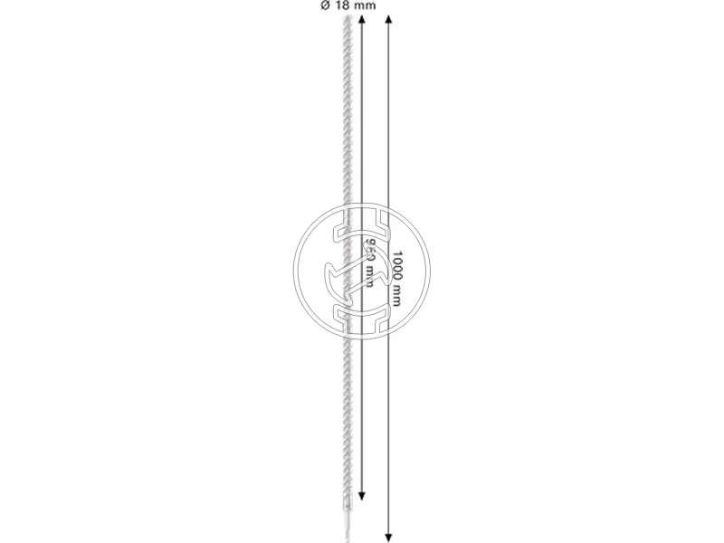 Kép: Bosch PRO SDS plus-5X sds-plus negyelu furoszar 18 x 950 x 1000 mm_2.webp