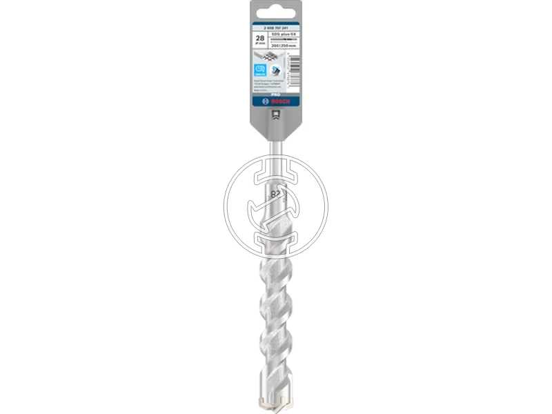 Kép: Bosch PRO SDS plus-5X sds-plus negyelu furoszar 28 x 200 x 250 mm_1.webp