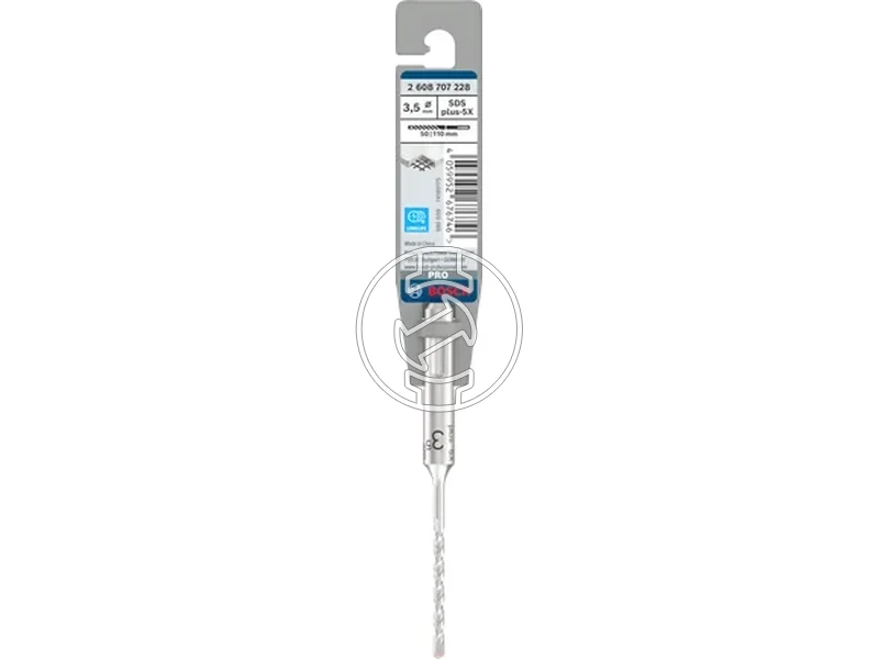 Kép: Bosch PRO SDS plus-5X sds-plus negyelu furoszar 3.5x50x110mm_1.webp