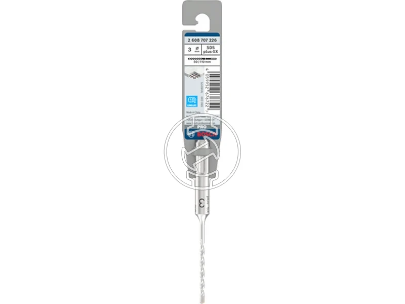Kép: Bosch PRO SDS plus-5X sds-plus negyelu furoszar 3x50x100mm_1.webp