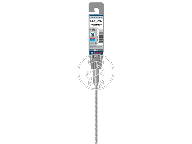 Bosch PRO SDS plus-5X sDS-Plus négyélű fúrószár 5,5 x 100 x 160 mm