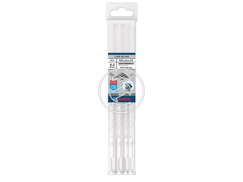 Bosch PRO SDS plus-5X sDS-Plus négyélű fúrószár 6,5 x 150 x 210 mm