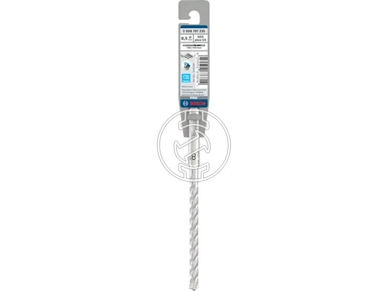 Kép: Bosch PRO SDS plus-5X sds-plus negyelu furoszar 8.5x100x160mm_1.webp