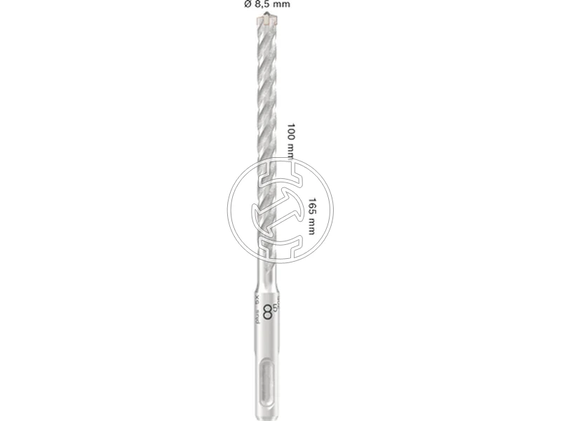 Kép: Bosch PRO SDS plus-5X sds-plus negyelu furoszar 8.5x100x160mm_2.webp