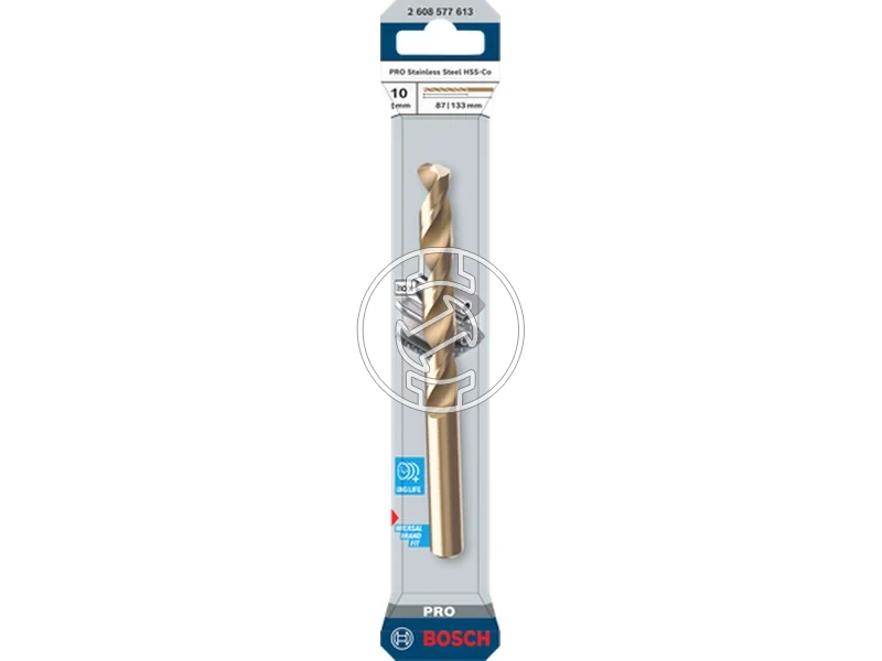 Kép: Bosch PRO Stainless Steel hss co5 femfuro 10 x 87 x 133 mm_1.webp