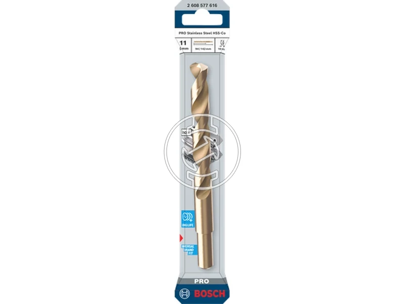 Kép: Bosch PRO Stainless Steel hss co5 femfuro 11 x 94 x 142 mm_1.webp