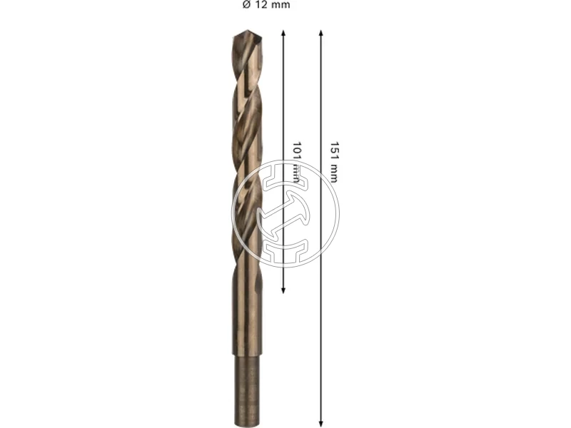 Kép: Bosch PRO Stainless Steel hss co5 femfuro 12 x 101 x 151 mm_2.webp