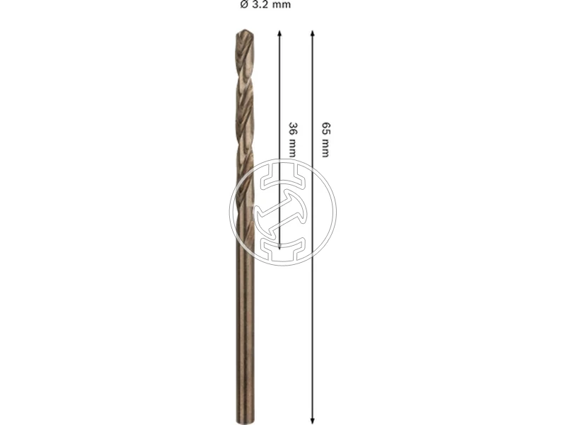 Kép: Bosch PRO Stainless Steel hss co5 femfuro 32 x 36 x 65 mm_2.webp