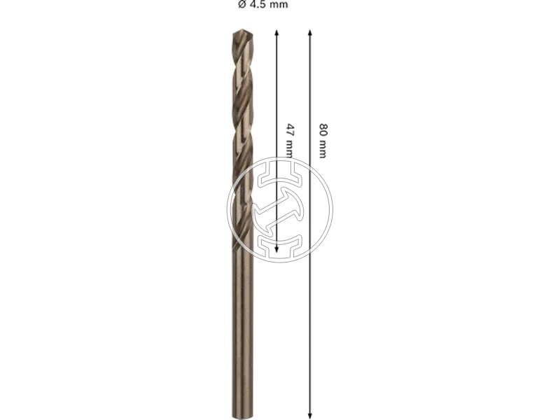 Kép: Bosch PRO Stainless Steel hss co5 femfuro 45 x 47 x 80 mm_2.webp