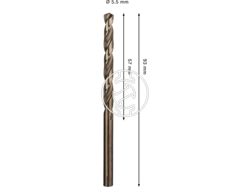 Kép: Bosch PRO Stainless Steel hss co5 femfuro 55 x 57 x 93 mm_2.webp